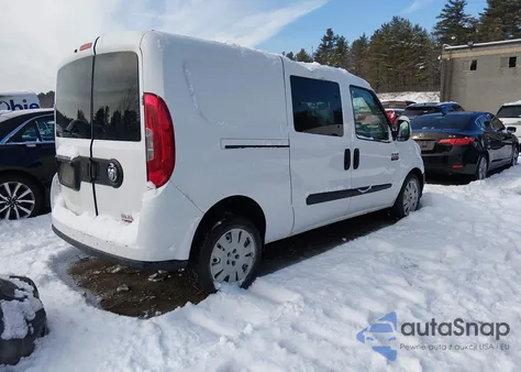 2017 Ram Promaster City Tradesman Slt z USA, uszkodzony, nr VIN ZFBERFBB1H6D90442
